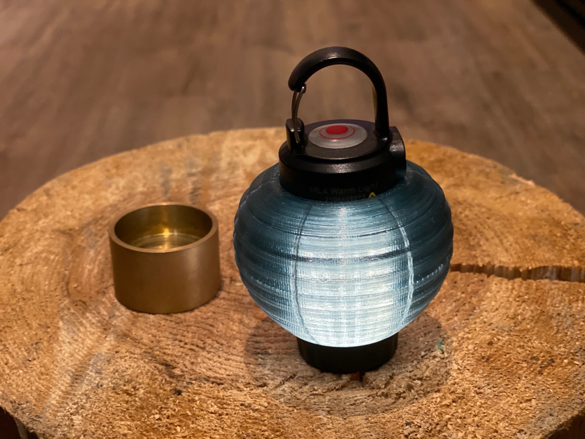 丸提灯 迷霧 Ledlenser ML4用シェード Design Studio Bergchen