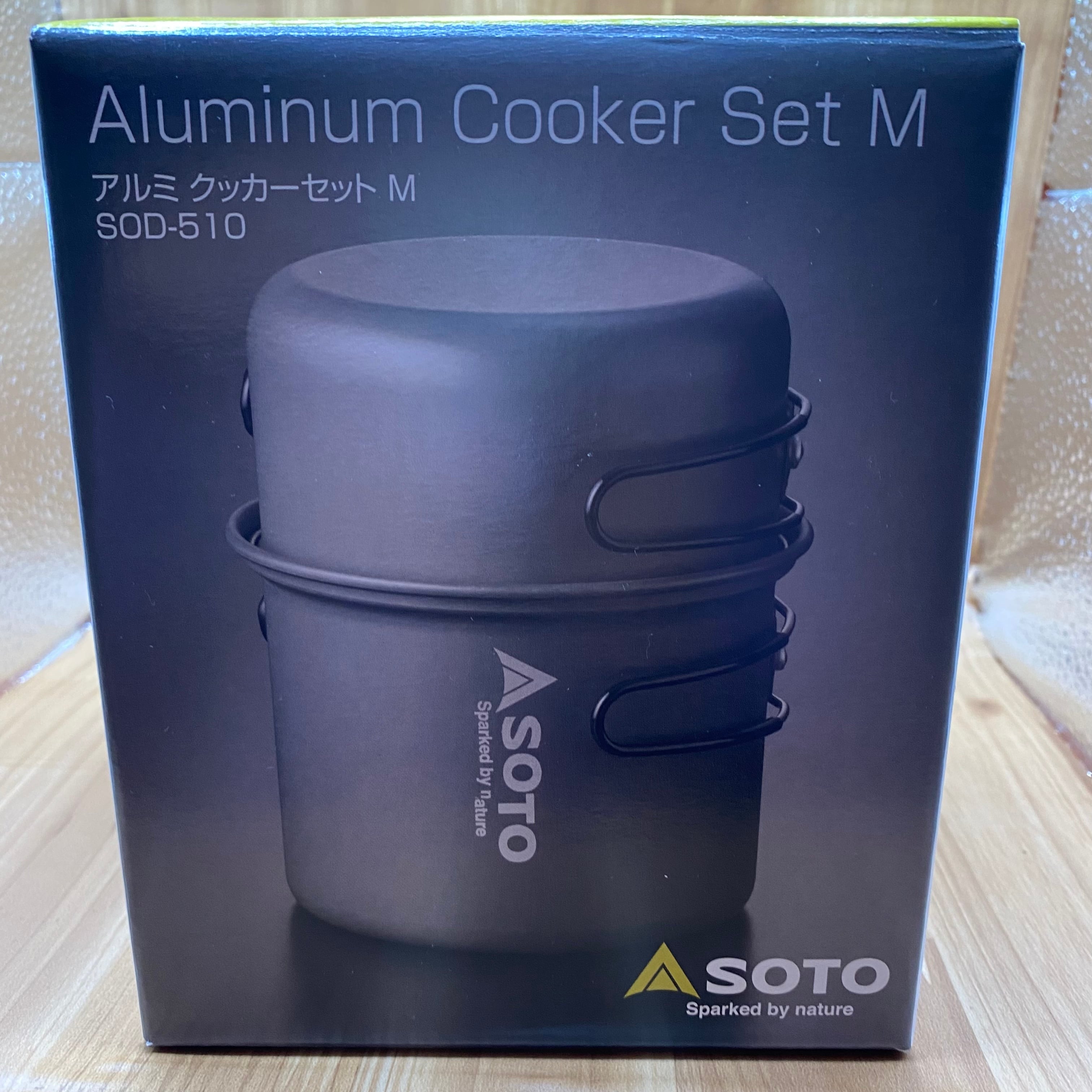 ★SATO★ アルミクッカーセットM★中古★ 楽天市場】アルミクッカーセットM SOD-510 クッカー 鍋 調理器具